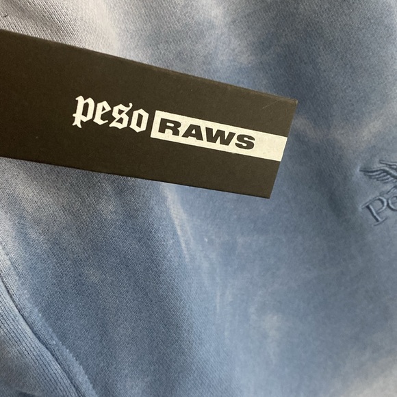 PESO Oversized Fated Shorts, Sky Blue - Picture 6 of 11